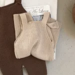 [66-90cm] 韓国風 シンプル サロペット