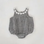 [66-130cm]ワンピース or ロンパース デイジー襟 おしゃれ 定番 - Image 3