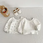 [66-110cm] ノーカラーor小花柄 インナーシャツ - Image 19