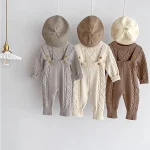 [66-100cm] ゲーブル編み セーター or サロペット - Image 30