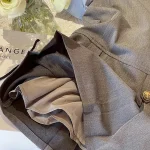 [90-160cm] フォーマル シンプル シャツ or太プリーツジャンパー スカート - Image 12