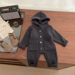 [66-100cm] ポケット付き オールインワン - Image 9