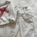 [80-150cm]レースリボン スウェットセットアップ - Image 10