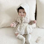 [59-100cm] サロペット ロンパースORインナーシャツ - Image 7