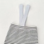 [73-100cm] ボーダー サロペット タイツ - Image 10