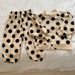 [80-150cm] ビッグドット カジュアル セットアップ - Image 11