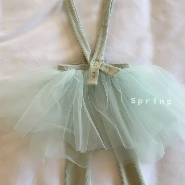 [73-100cm]タイツ カラフル ワンピース風 ボトムス