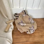 [66-90cm] 韓国風 チェックorウサギ サロペット ロンパース - Image 3