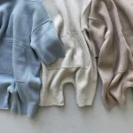 [66-90cm]ポケット ワッフル オールインワン - Image 7