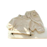 [73-120cm] ポケット付き フリースジッパー セットアップ - Image 11