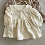 [73-100cm] デイジー襟 ワンピース - Image 7