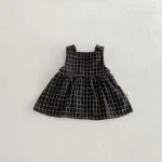 [73-110cm]チェック ワンピース orフリル襟 トップス おしゃれ - Image 6