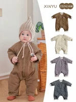 [66-90cm] キルティング オールインワン - Image 7