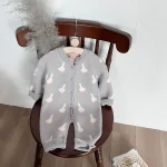 [66-100cm]アヒル柄 オールインワン - Image 3