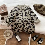 [73-110cm]レオパード カーディガン or オールインワン - Image 5