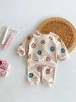 [73-110cm]ドーナツプリント セットアップ - Image 6