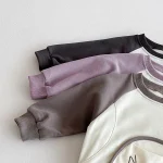 [73-110cm] ポケット付き 英字&熊柄 セットアップ - Image 15