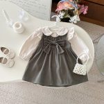 [80-130]サロペットワンピースorブラウス リボン付き シンプル - Image 14