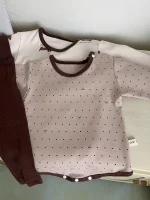 [66-90cm] ドットOR動物柄 ロンパース orボトムス - Image 7