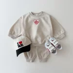 [BABY&KIDS] 英字プリント セットアップ   LB4997 - Image 3