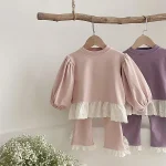 [73-100cm] パフスリーブ セットアップ - Image 8