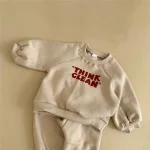 [73-100cm] 英字プリント セットアップ - Image 4