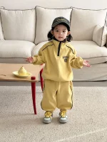 [80-150cm] 英字柄 セットアップ - Image 11