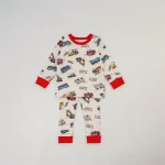 [80-130cm] 車プリント ルームウェア - Image 4