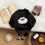 [73-110cm] 可愛い プリント セーター - Image 6