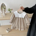 [66-130cm] スクエア襟 ワンピース or  ロンパース - Image 14