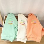 [66-90cm]スウェット スマイル柄 英字 可愛い トップス - Image 19