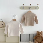 [66-100cm] ワッフル トップス - Image 2