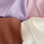 [66-100cm] ノーカラー リブ レギンス - Image 6