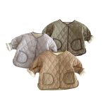 [73-120cm] キルティング ボア付き アウター - Image 12