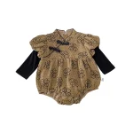 [66-100cm] 花柄 ロンパース OR ワンピース - Image 6