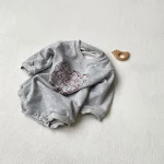 [66-90cm] クマ柄 ロンパース - Image 6