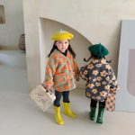 [80-130cm] 韓国風 さわやか花柄 アウター - Image 15