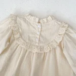 [66-130cm] リボンレース ロンパース OR ワンピース - Image 8