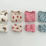 [80-130cm] クールネック 動物柄 ルームウェア - Image 7