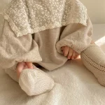 [66-90cm]韓国風レース襟 ロンパース - Image 15