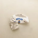 [66-110cm] 熊柄 ロンパース  or セットアップ - Image 10