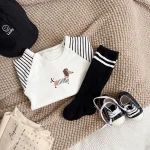 [66-90cm] 犬柄 ロンパース - Image 5