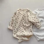 [66-90cm] 動物or小花柄 ロンパース or ボトムス - Image 13