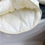 [80-130cm] シンプル キルティング アウター - Image 3