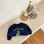 [66-110cm] 熊柄 ロンパース  or セットアップ - Image 8