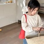 [80-130cm] 花柄 レース トップス - Image 11