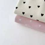 [73-120cm]ハート柄 セットアップ - Image 2