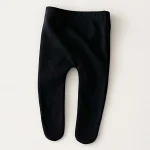 [66-90cm] ノーカラー リブ タイツ - Image 8