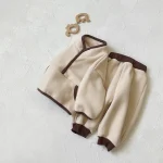 [73-100cm] ボア カジュアル セットアップ - Image 5