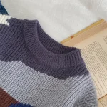 [90-140cm] カラー 切り替え トップス - Image 10